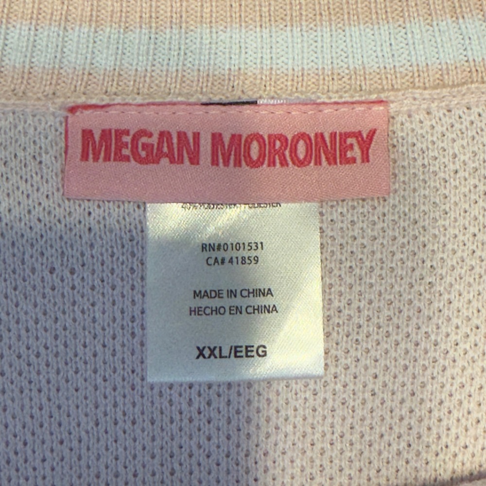1596 | NWT Megan Moroney Cloud 9 Pink Knit Lounge Set Shorts XXL - Picture 8 of 16